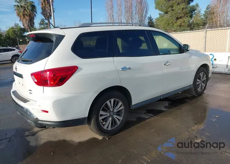 2017 Nissan Pathfinder Sv from USA, damaged, VIN 5N1DR2MM1HC635122